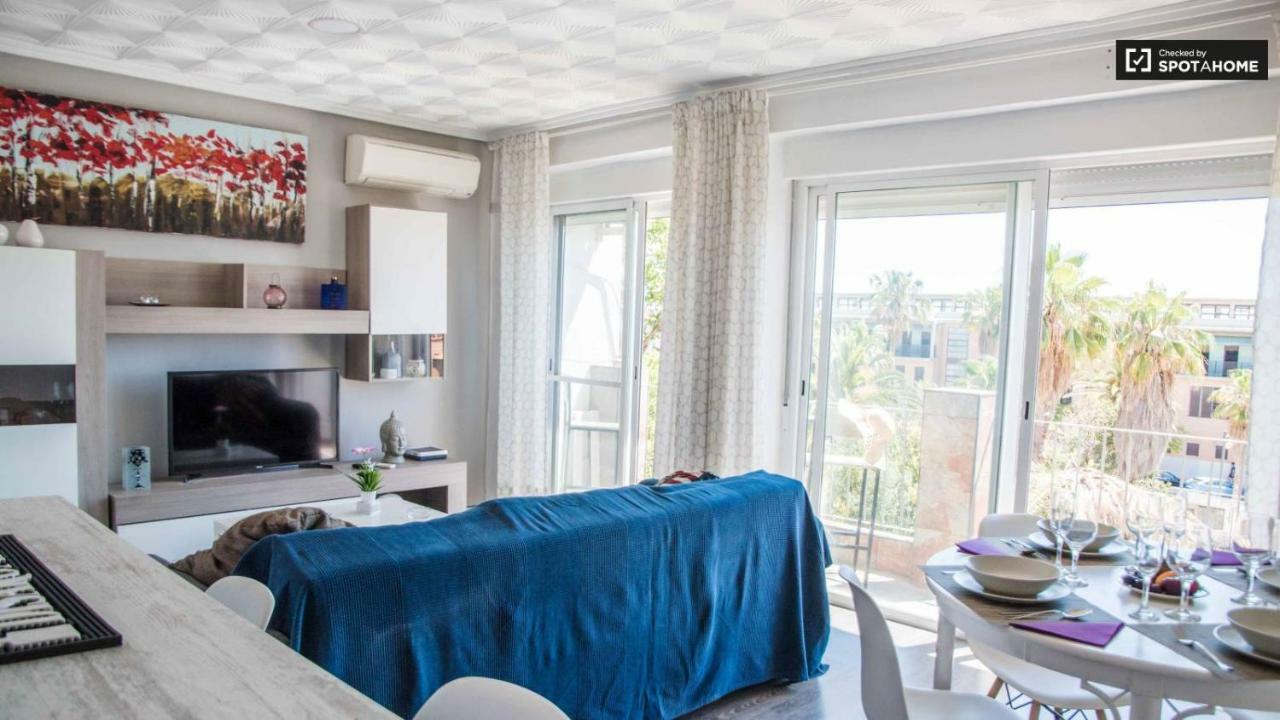 Apartmentsuitespain Atic Panoramic Beach فالنسيا المظهر الخارجي الصورة